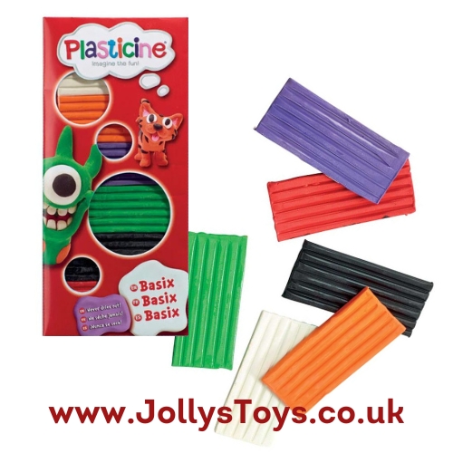Plasticine, 6 Colour Pack